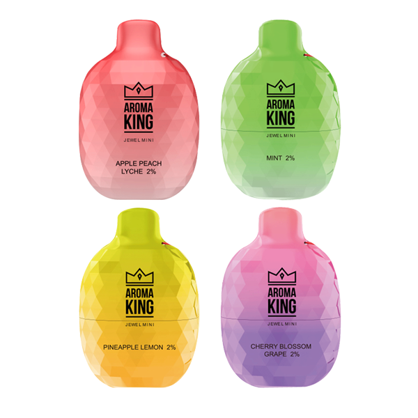 20mg Aroma King Jewel Mini Disposable Vape Device 600 Puffs - Image 6