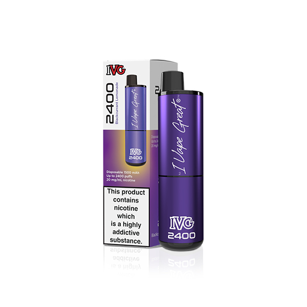 20mg I VG 2400 Disposable Vapes 2400 Puffs - Image 5