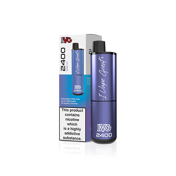 20mg I VG 2400 Disposable Vapes 2400 Puffs - Image 8
