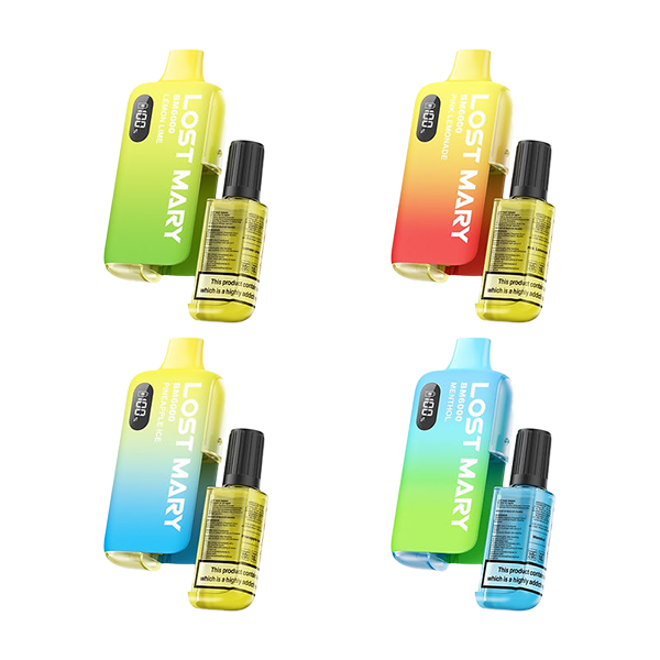 20mg Lost Mary BM6000 Disposable Rechargeable Vape Kit 6000 Puffs - Image 17