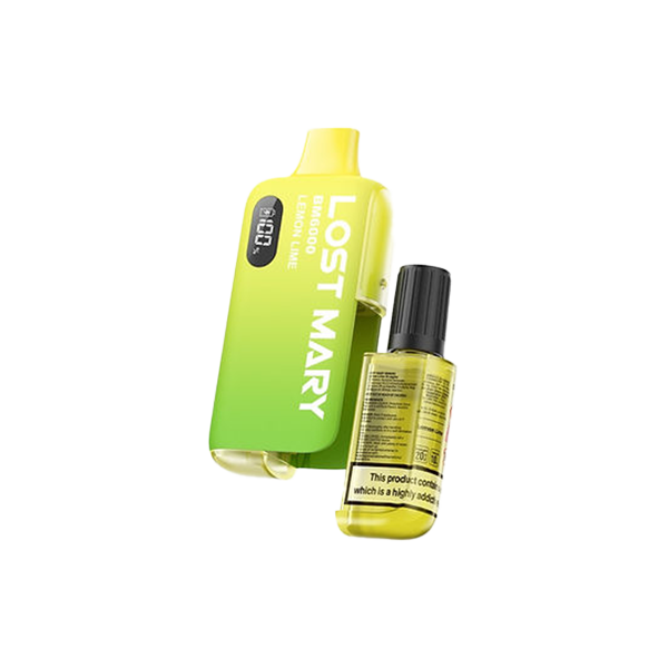20mg Lost Mary BM6000 Disposable Rechargeable Vape Kit 6000 Puffs - Image 10