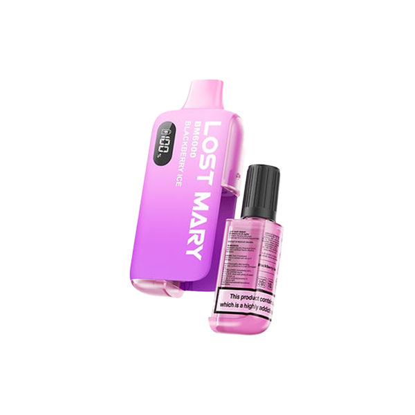 20mg Lost Mary BM6000 Disposable Rechargeable Vape Kit 6000 Puffs - Image 15