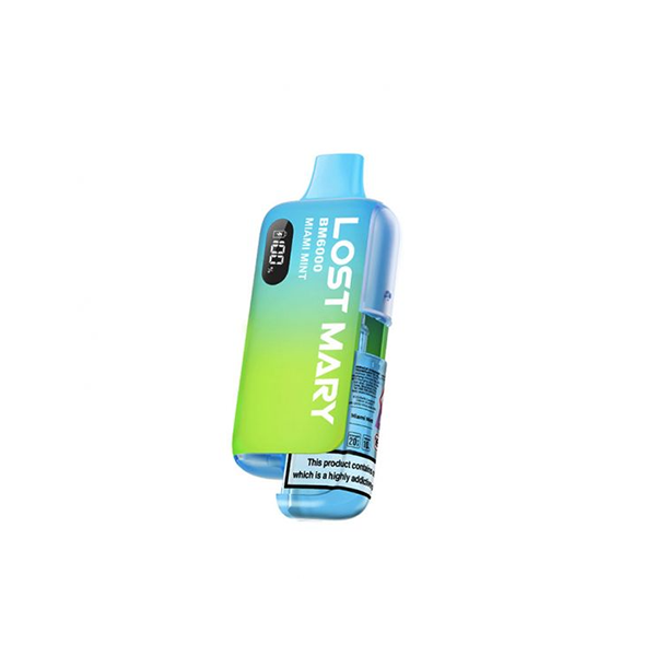 20mg Lost Mary BM6000 Disposable Rechargeable Vape Kit 6000 Puffs - Image 24