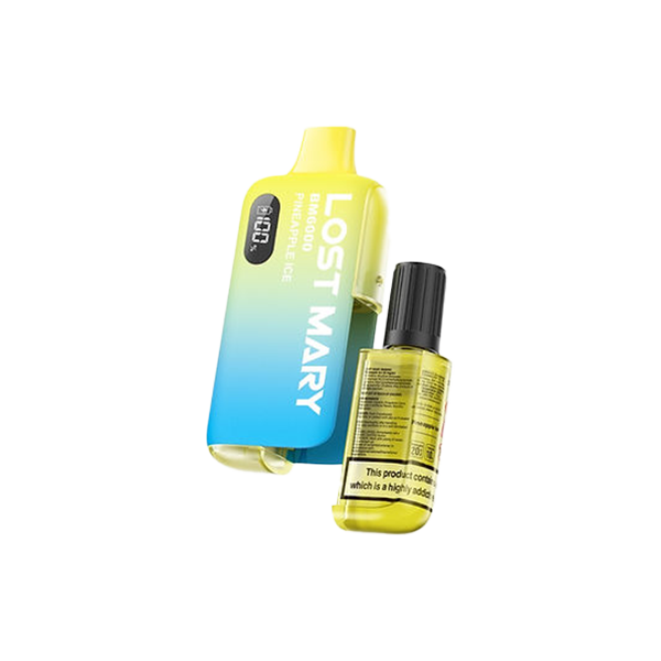20mg Lost Mary BM6000 Disposable Rechargeable Vape Kit 6000 Puffs - Image 6