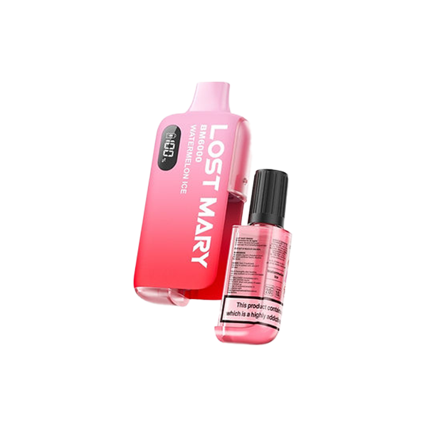 20mg Lost Mary BM6000 Disposable Rechargeable Vape Kit 6000 Puffs - Image 5